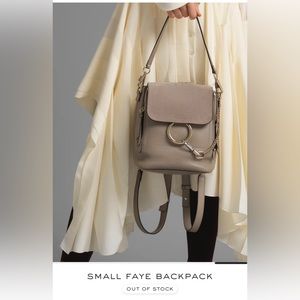 Chloe Small Faye Backpack